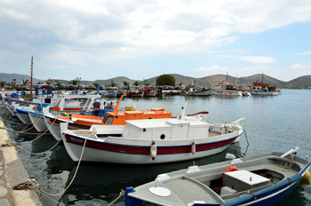 Kreta, Elounda Hafen